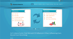 Desktop Screenshot of influentialnetworks.com